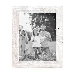 19"x23" Rustic White Washed  Picture Frame