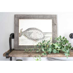 19"x23" Natural Weathered Grey Picture Frame