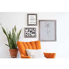 17"x22" Natural Weathered Grey Picture Frame