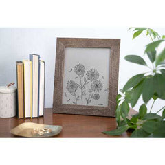 15"x15" Rustic Espresso Picture Frame