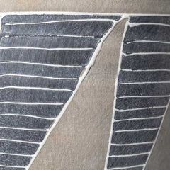 Grey and Brown Ceramic Vase