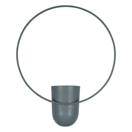 Stratton Home Decor Blue Round Wall Planter