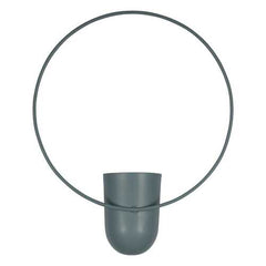 Stratton Home Decor Blue Round Wall Planter