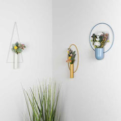 Stratton Home Decor Grey Triangular Wall Planter