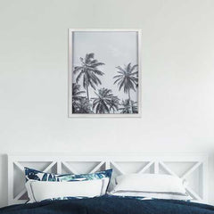 Stratton Home Decor Framed Palm Trees Wall Art