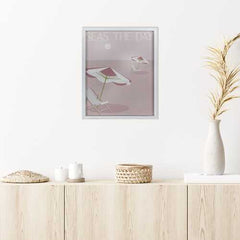 Stratton Home Decor "Seas the Day" Framed Wall Art