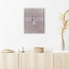 Stratton Home Decor "Sea La Vie" Framed Wall Art
