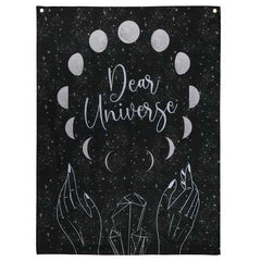 Stratton Home Decor Dear Universe Moon Wall Tapestry