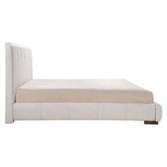 83.9" X 88.6" X 43.3" King White Bed
