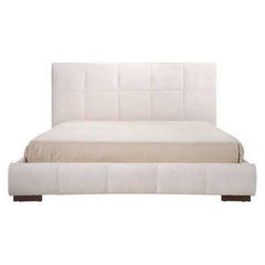 83.9" X 88.6" X 43.3" King White Bed