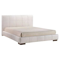 83.9" X 88.6" X 43.3" King White Bed